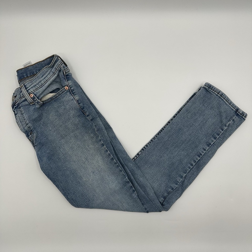 Levis 511‎ Blue Jeans Mens Size 31x 32 Slim Straight Fit Cotton Blend Denim